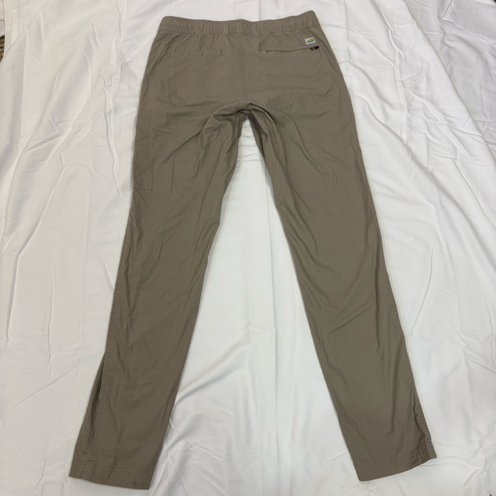 Vuori Ripstop DuraTerra Pants Men's Small Organic Cotton Slim Fitting Joggers - Picture 3 of 10